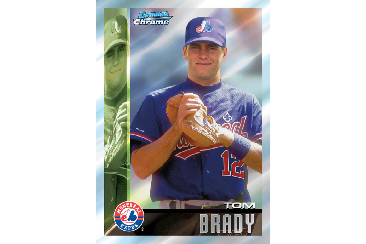 Fanatics' Topps is putting Tom Brady on a Montreal Expos trading card