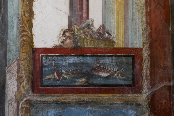 Pompeii’s ancient art of textile dyeing is revived to show another side of life before eruption