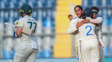 India vs Australia: How Harmanpreet Kaur’s ‘golden arm’ set up a riveting finale in India vs Australia One-Off Test