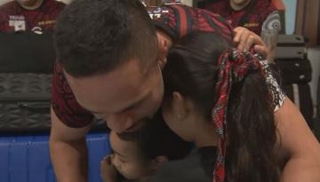 Boxing: Joseph Parker reunites with family after returning home from career-defining win over Deontay Wilder