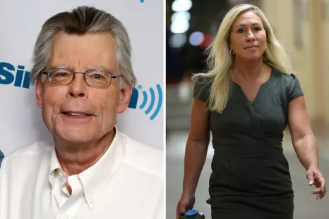 Stephen King Rips Marjorie Taylor Greene Over Israelâ'Are You Tripping?'