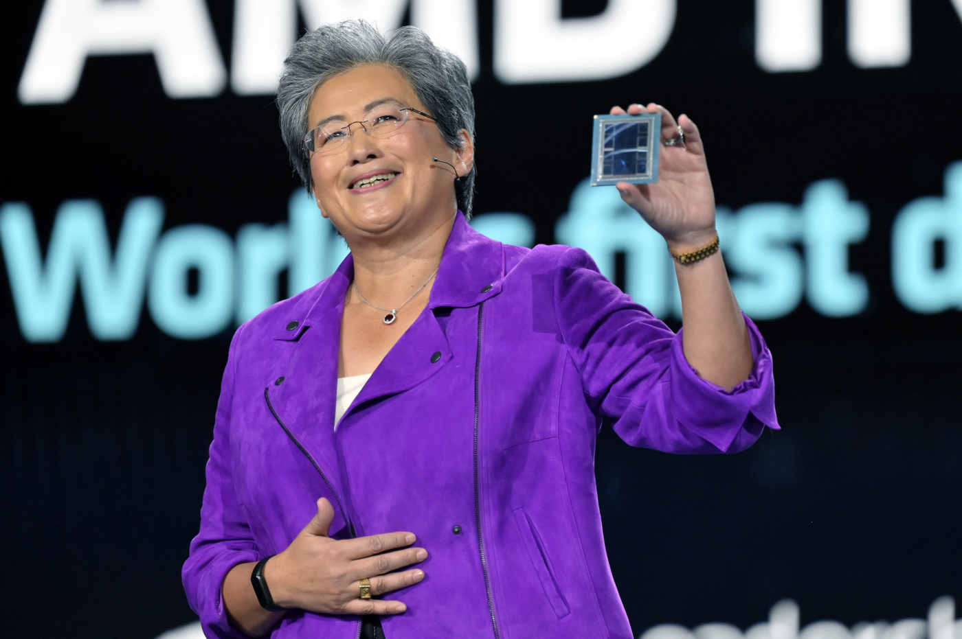 AMD stock spikes after company launches AI chip to rival Nvidia