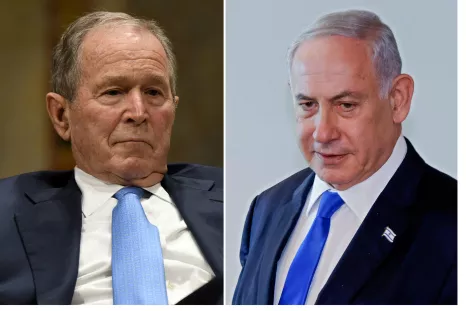 George W. Bush Offers Netanyahu Advice on Hamas