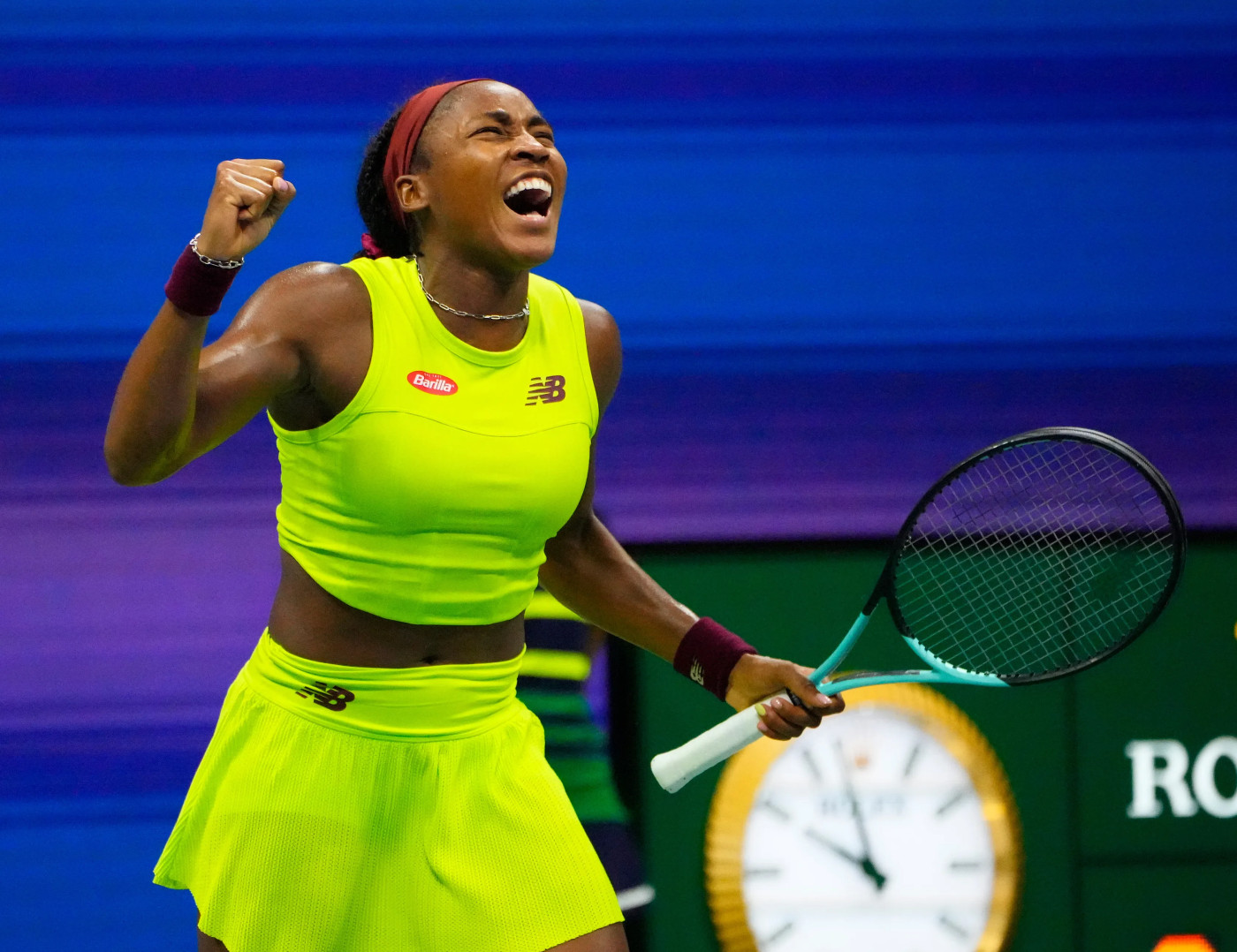 Climate protesters interrupt Coco Gauff semifinal win at US Open