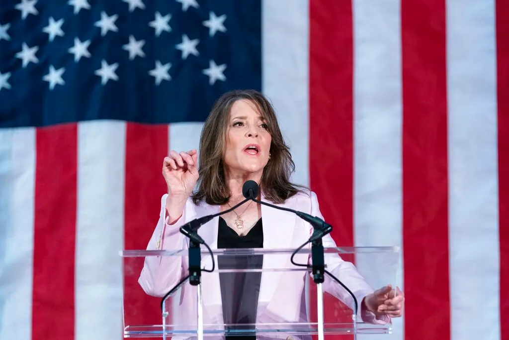 Marianne Williamson on her US presidential campaign, the economy and Gaza