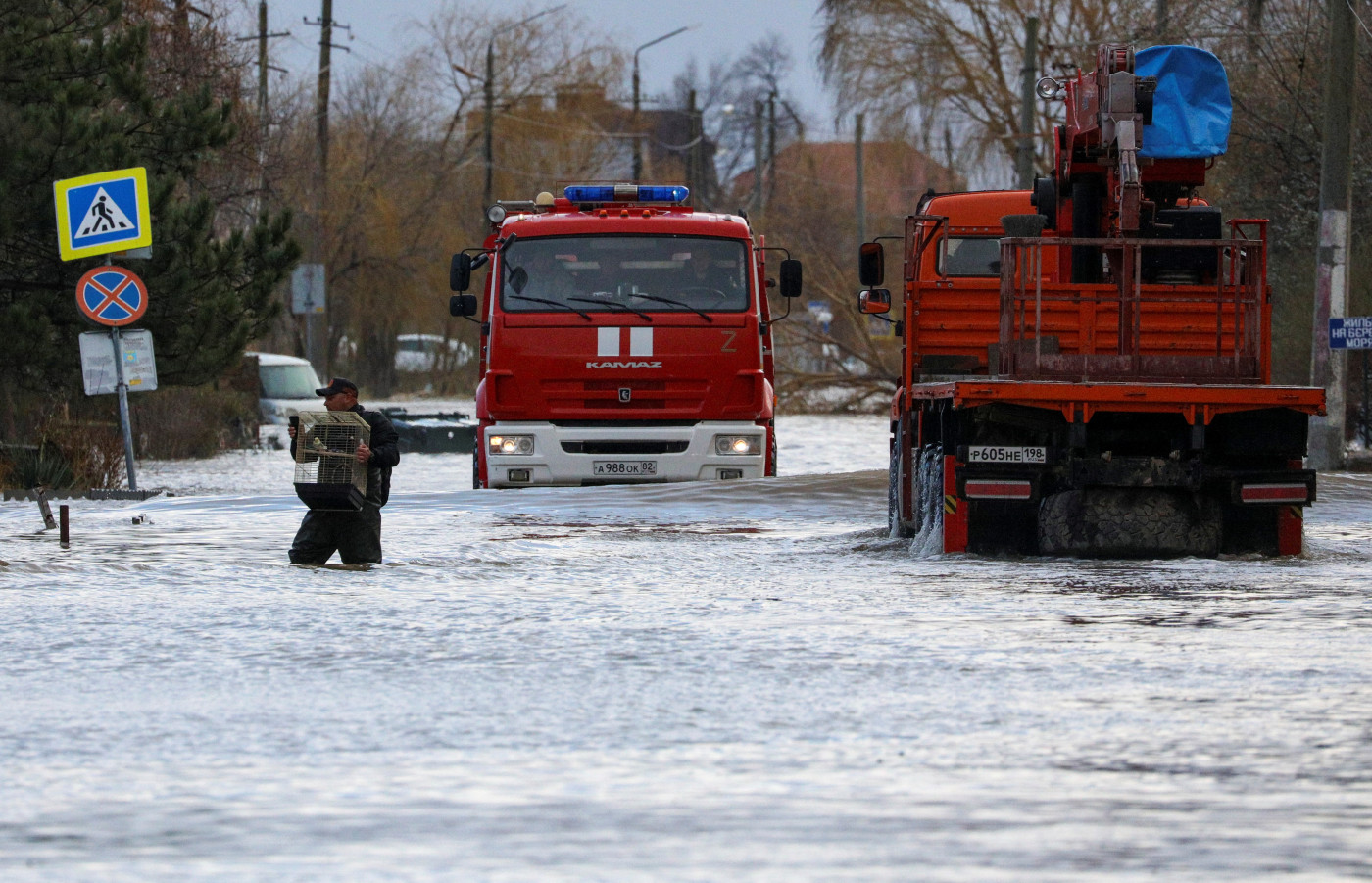 At least three killed as storm hits Russia, Ukraine’s Black Sea coast