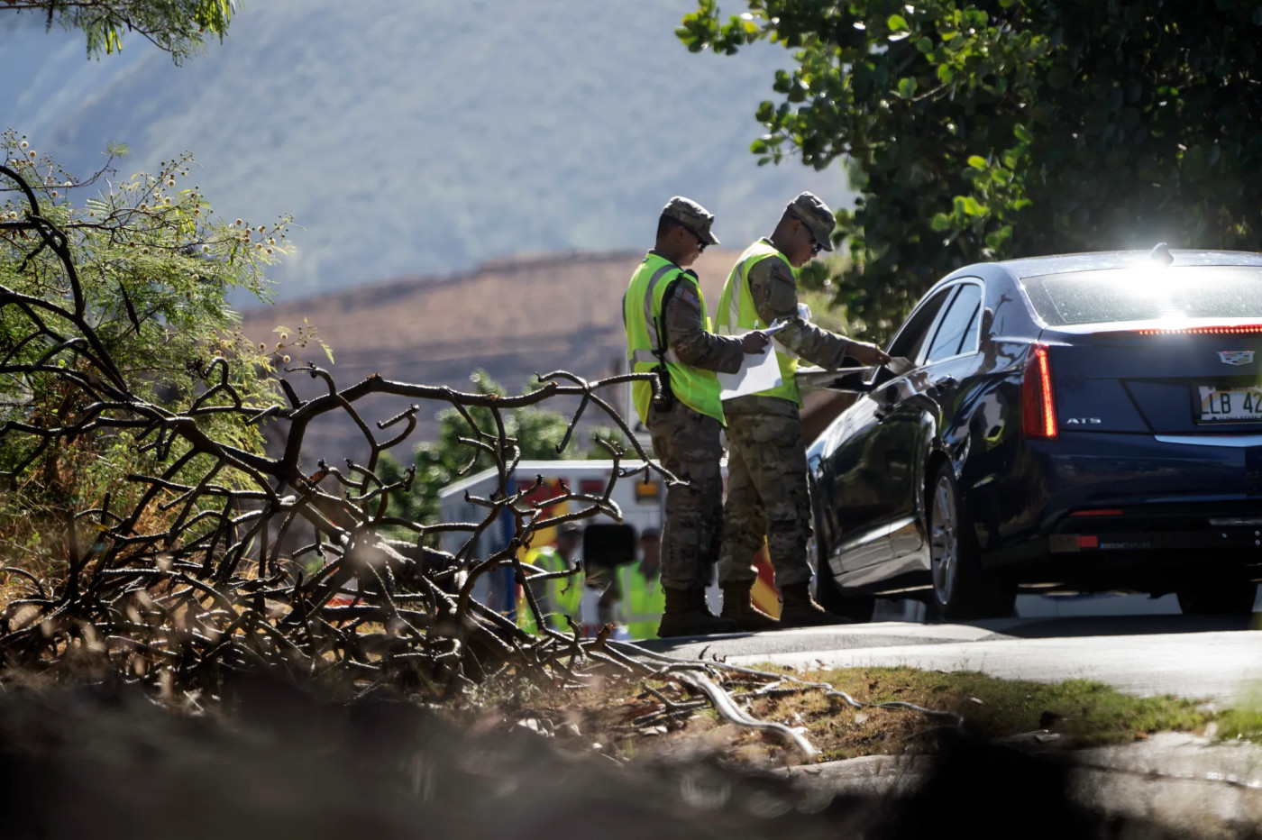 Lahaina residents make their first return to site of deadly West Maui fire