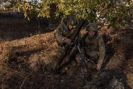 Kherson Map Shows Positions Amid Claims of Russian 'Regrouping'