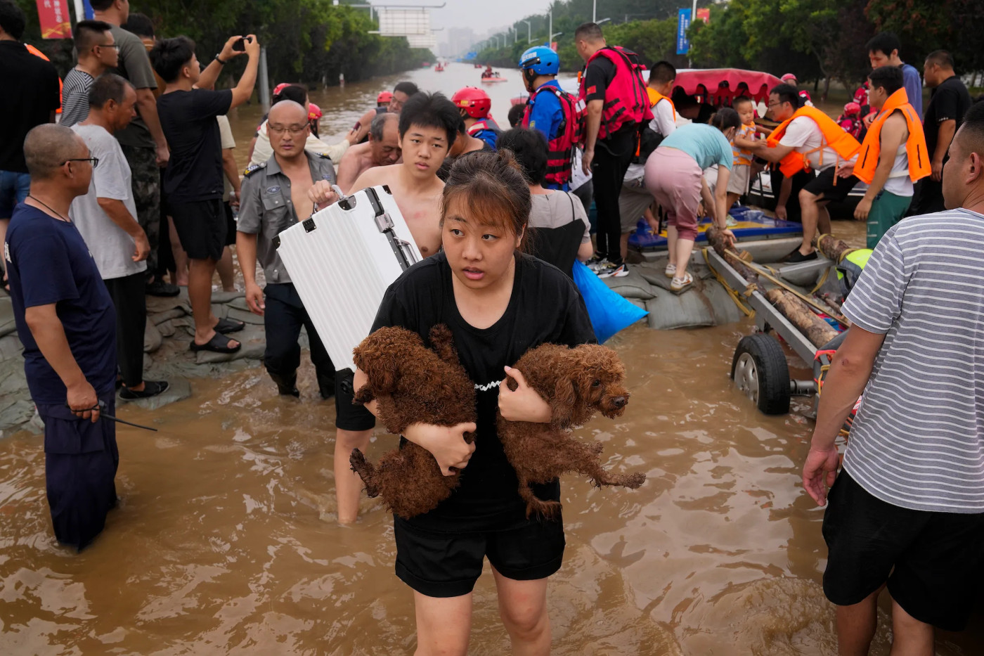 Floods kill 29 in northern China as new storm bears down