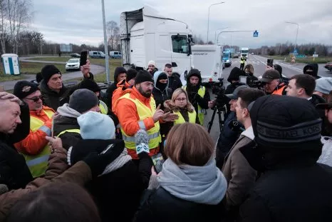 Polish Truckers May Be Adding to Ukraine Bloodshed, Aid Coordinator Warns