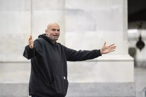 John Fetterman Booed by Veterans During Israel Protest