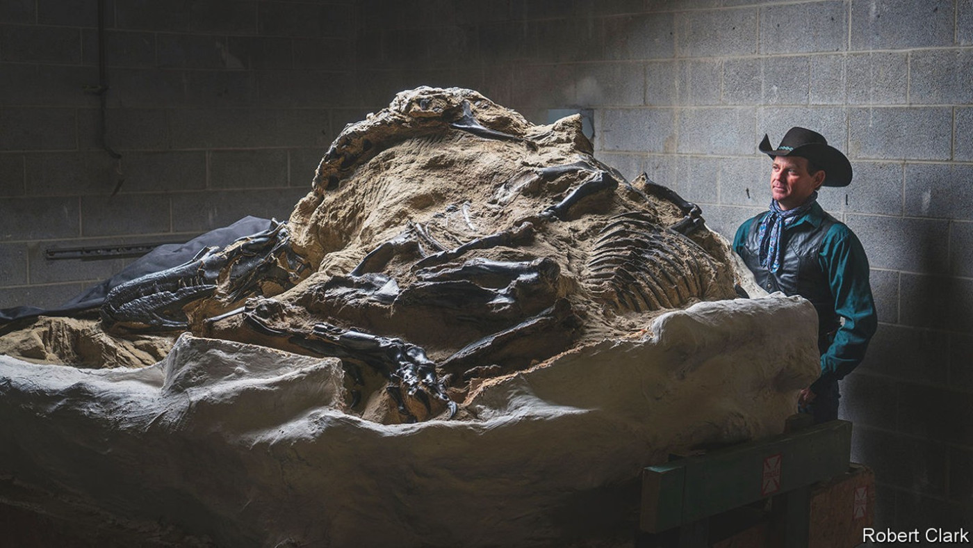 The market for dinosaur fossils is booming