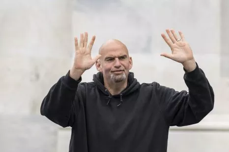 John Fetterman Confronted by Pro-Palestinian Protester in Viral Video