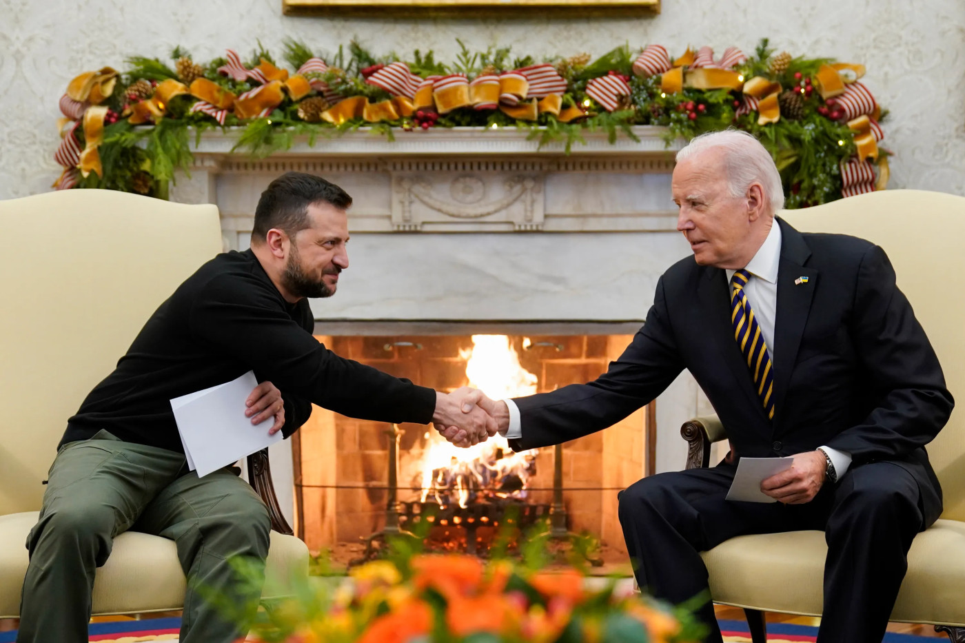 Zelenskyy urges new Ukraine aid, as Biden warns funding delay helps Putin