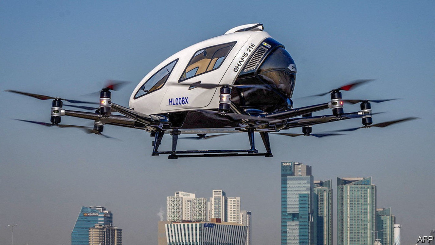 China approves the world’s first flying taxi