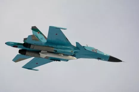 Russian Air Force's Su-34 Jets Destroy Ukrainian Positions: Moscow