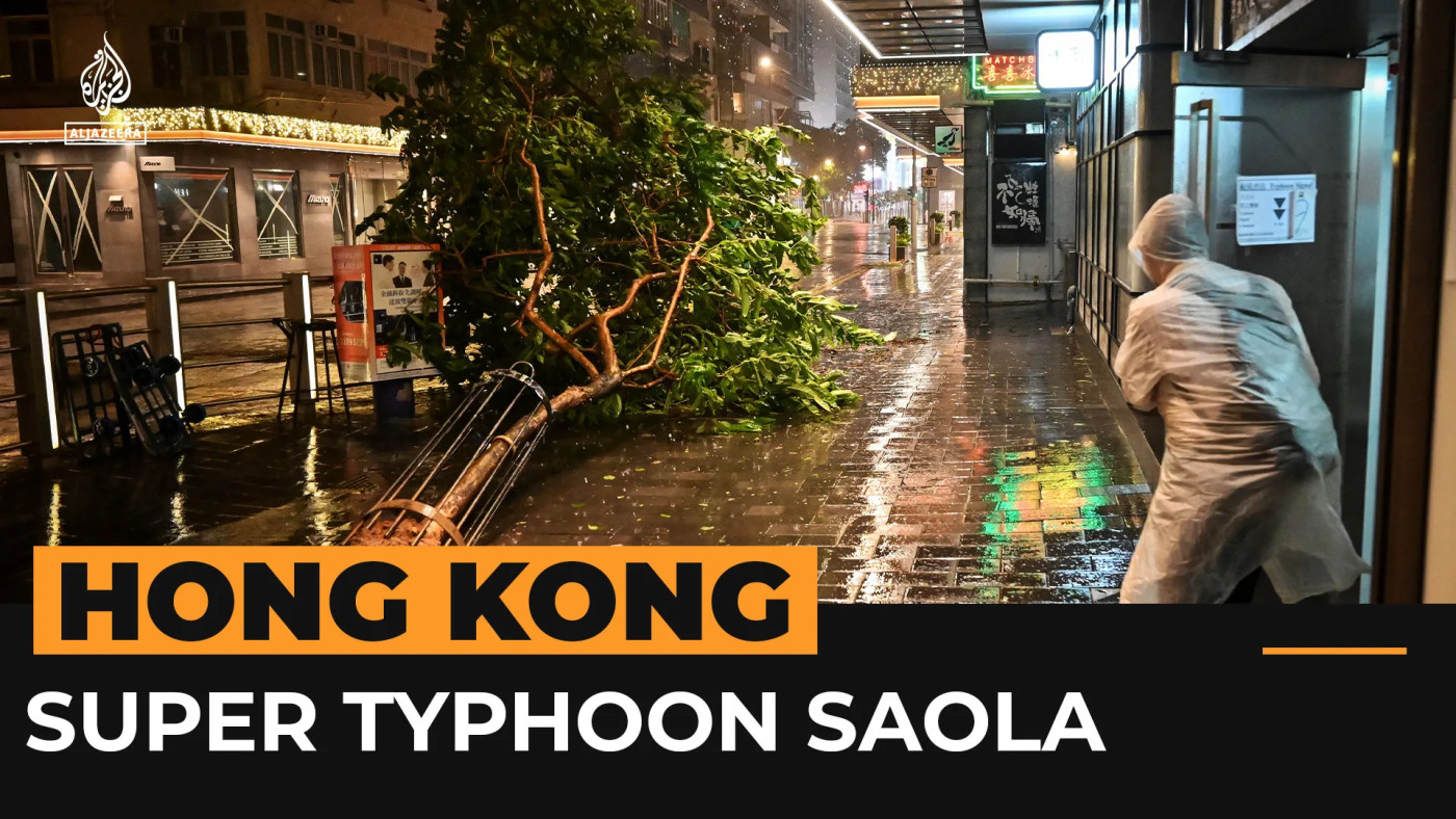 Typhoon Saola makes landfall on China’s coast after slamming Hong Kong