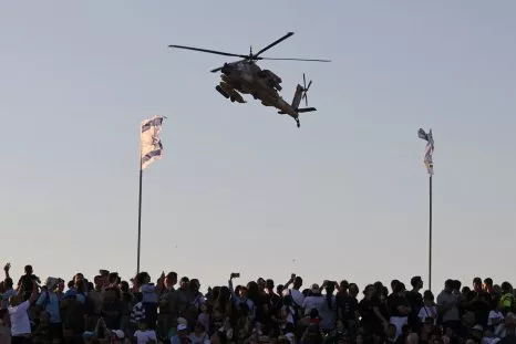 Fact Check: Does Video Show Israel Helicopter Shoot Festival Goers?