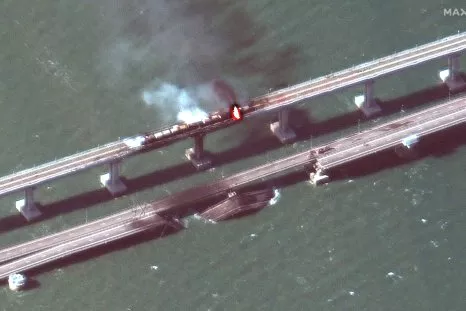 Fact Check: Has Google Earth Captured Crimea Bridge Attack Damage?