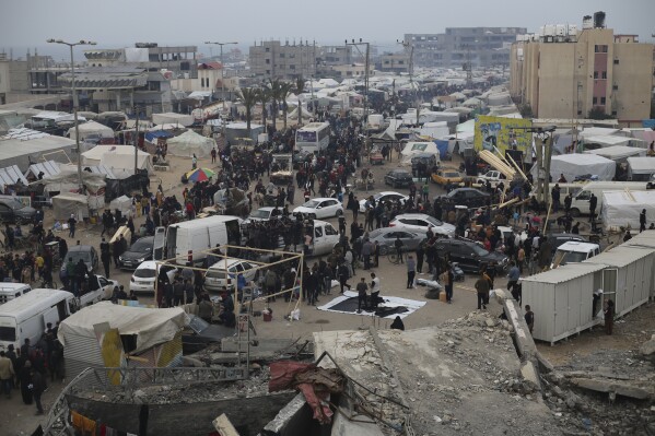 Live updates | Tens of thousands of Palestinians stream into Rafah as Israel expands its offensive