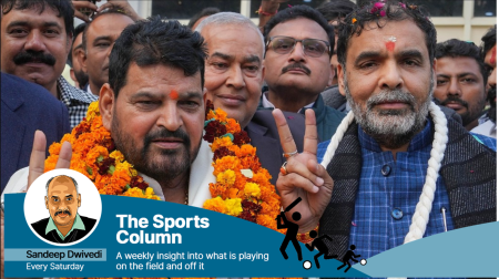 What is it about sports bodies that makes an official insensitive towards his wife under anesthesia and Brij Bhushan cling to power at all cost