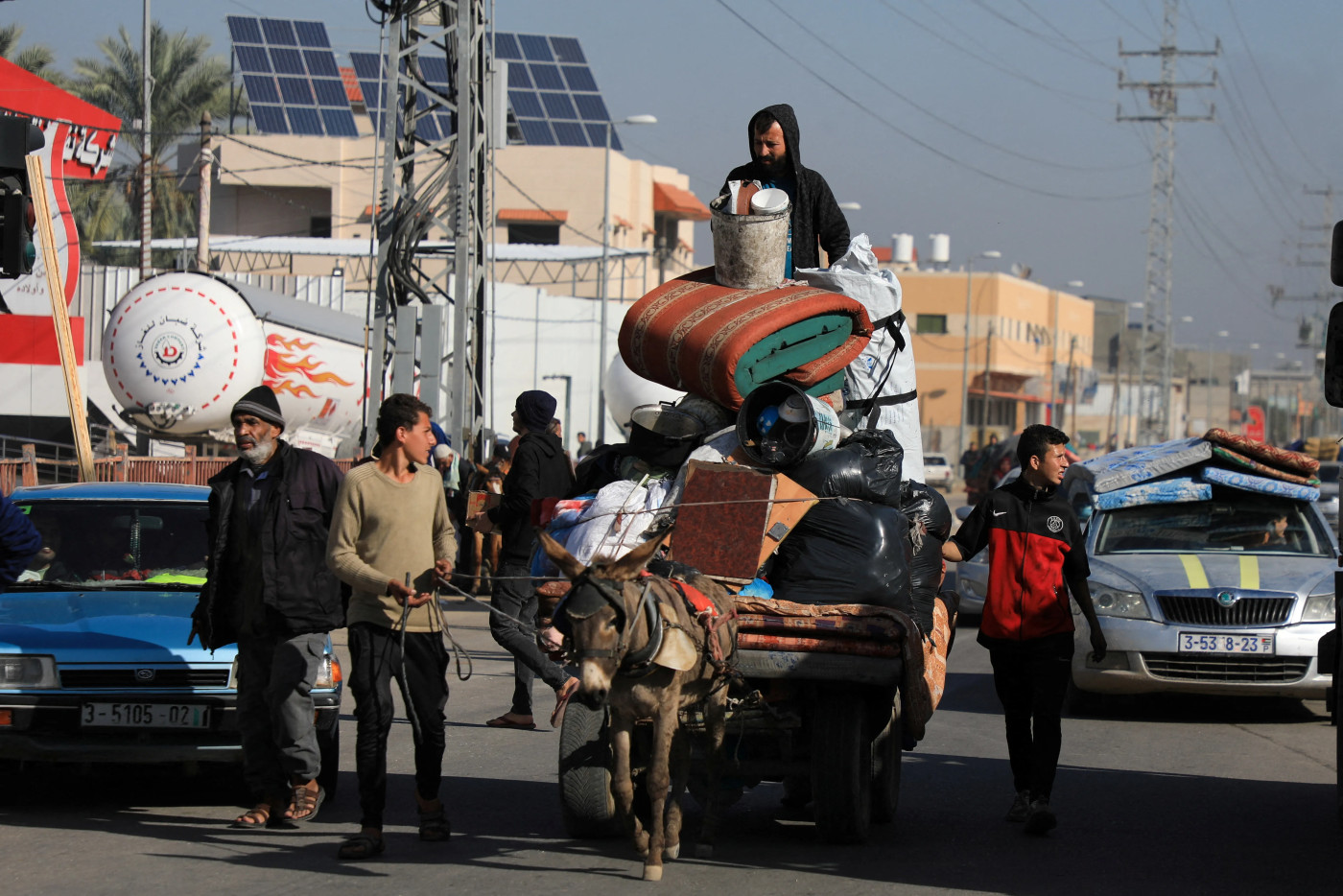 Tens of thousands forced to flee again as Israel expands Gaza offensive