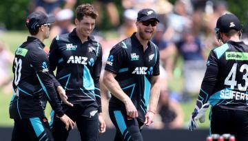 Cricket: Mitchell Santner shines with bat and ball, guides Blackcaps to series-saving Twenty20 victory over Bangladesh