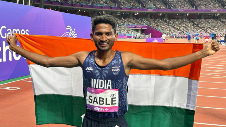 Avinash Sable: Once a mason in Beed, now a Golden steeplechaser