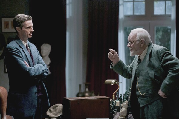 Movie Review: Anthony Hopkins shines in ‘Freud’s Last Session’