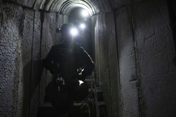 Israeli military says it found traces of hostages in an underground tunnel in Gaza