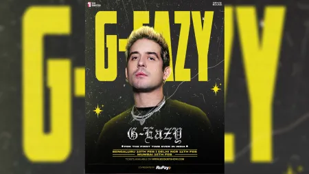 American rapper G-Eazy to perform in three Indian cities in February