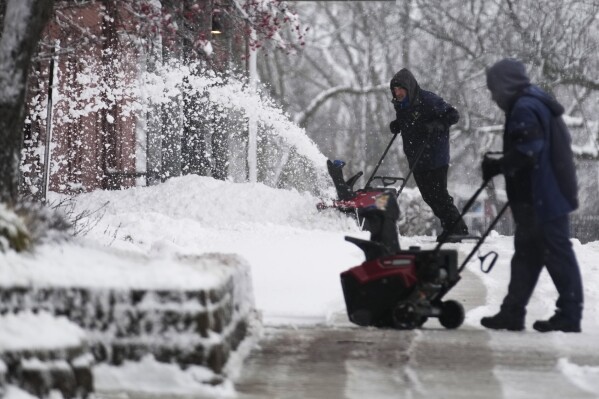 A winter storm will bring snow, winds, ice and life-threatening chill to the US, forecasters warn