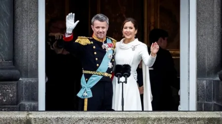 This is what the new King and Queen of Denmark wore to their coronation