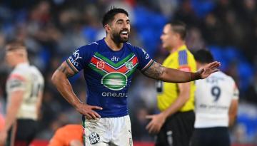 Rugby League: Warriors star Shaun Johnson in moonboot after suffering injury at pre-season training