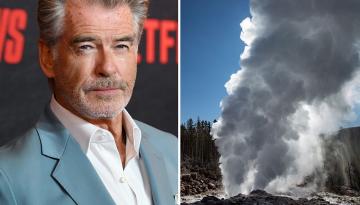 James Bond star Pierce Brosnan pleads not guilty to walking in thermal areas at Yellowstone National Park