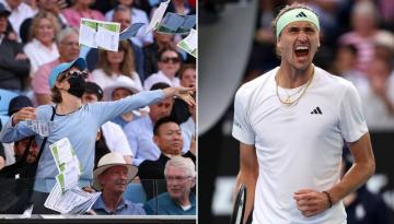 Tennis: German Alexander Zverev overcomes 'Free Palenstine' protest to reach Australian Open quarter-finals