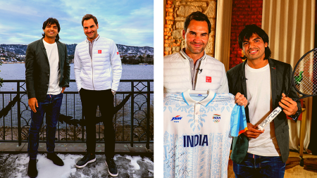 Roger Federer meets Neeraj Chopra, says: ‘Amazed by how much Neeraj has achieved personally’