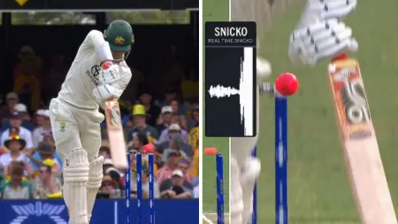 WATCH: The bail spins on top of the stumps but Alex Carey survives against West Indies