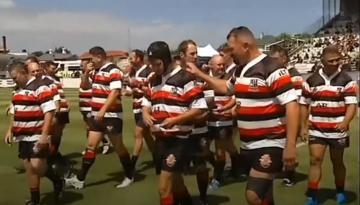 Patrick Gower, former All Blacks take to field for Pack the Park rugby match