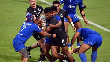 Rugby Sevens: All Blacks Sevens prevail in thriller against Samoa after shock defeat to France in Perth