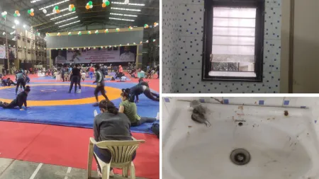 At suspended WFI nationals; wrestlers in fix, venue infested by mosquitoes