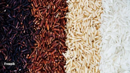 Does switching from polished to unpolished rice control diabetes and weight?