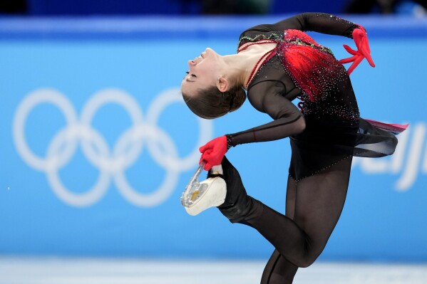 Figure skater Valieva disqualified in Olympic doping case. Russians set to lose team gold to US