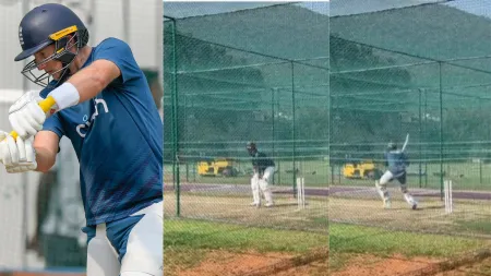 Watch: Joe Root practices left-handed reverse sweep ahead of the 2nd IND vs ENG Test in Visakhapatnam