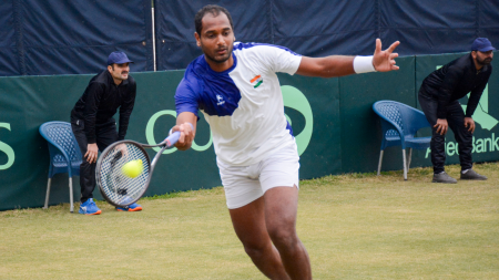 Ramkumar Ramanathan recovers in time against Aisam-ul-Haq Qureshi as India take 2-0 lead against Pakistan