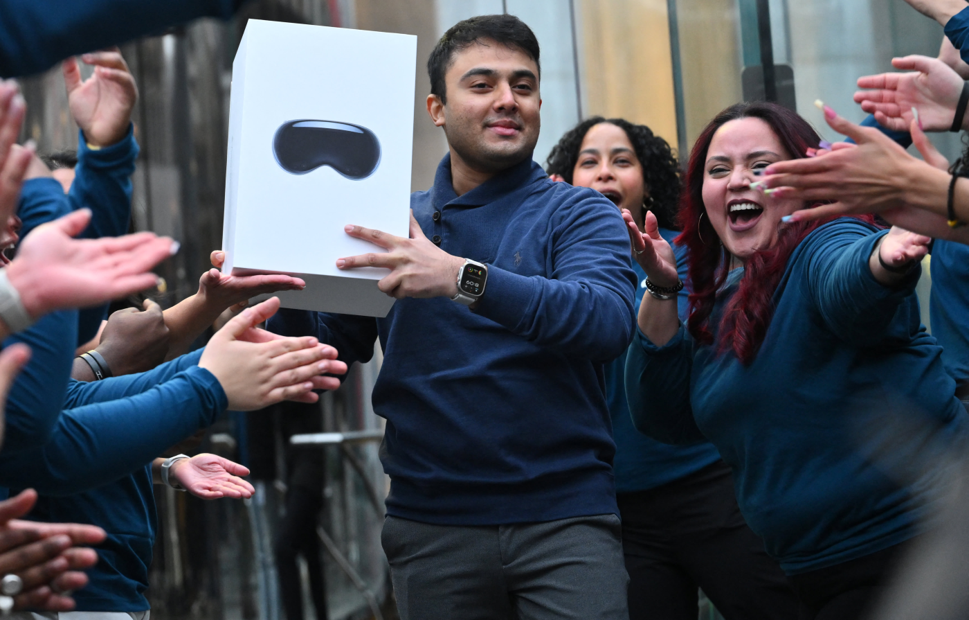 Apple's Vision Pro virtual reality headset launches in U.S.