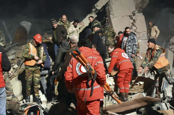 Syria says Israeli airstrikes over Homs have killed and wounded civilians