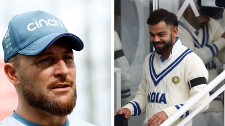 Brendon McCullum on Virat Kohli: ‘England look forward to the challenge of having one of the greatest players back’