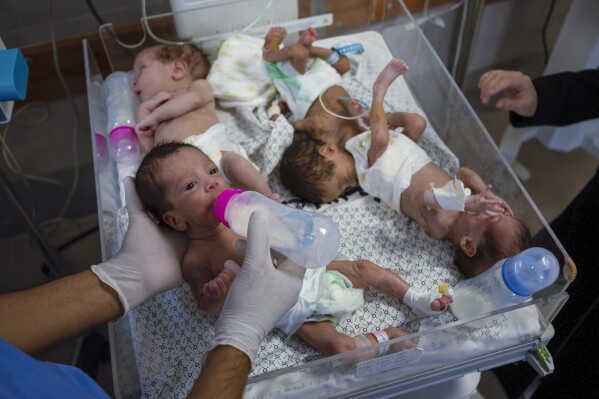 Diapers and baby formula are hard to find in Gaza, leaving parents desperate