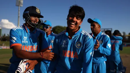 U-19 World Cup: Uday Saharan leads from the front as India reach one step away from glory